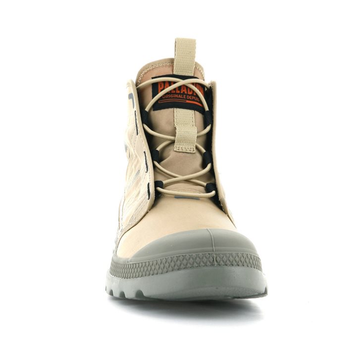 Palladium Pampa Travel Lite Laarzen Dames Khaki | NL 62UEVSN